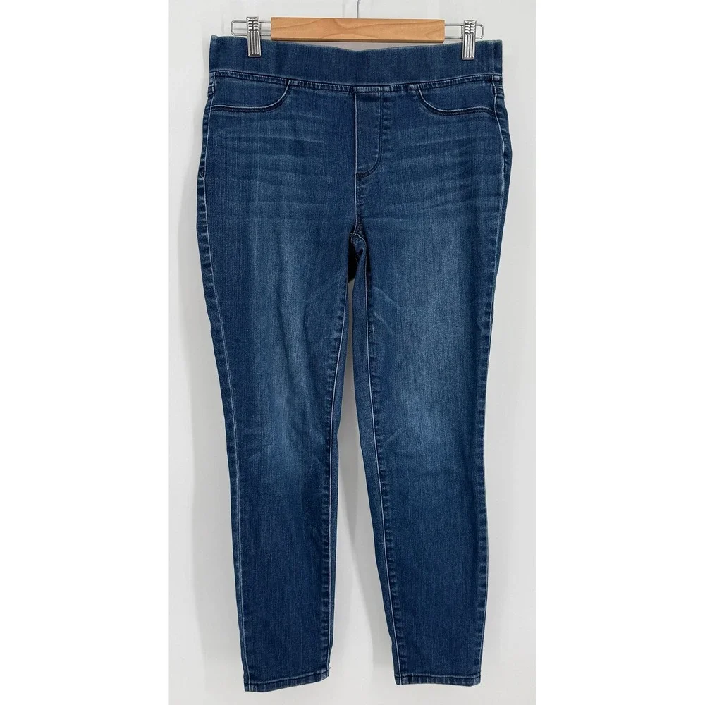 Talbots Flawless Jegging Womens Medium Wash Blue High Rise Skinny Jean Sz 6P